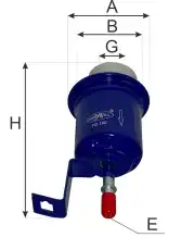 Топливный фильтр GOODWILL FG 190