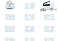 Комплект ремня ГРМ TK1241 SALERI SIL