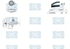 Комплект ремня ГРМ TK1257 SALERI SIL