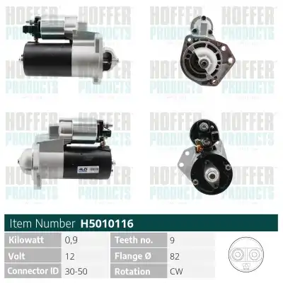 Стартер HOFFER H5010116
