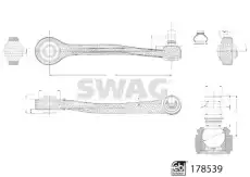 Рычаг подвески SWAG 33 10 4579