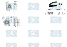 Комплект ремня ГРМ TK1039 SALERI SIL