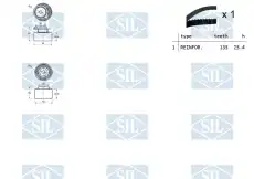 Комплект ремня ГРМ TK1352 SALERI SIL