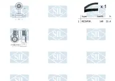 Комплект ремня ГРМ TK1240 SALERI SIL