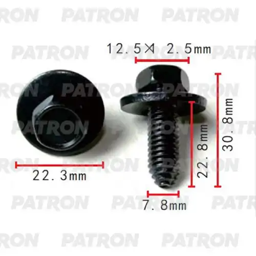 P37-2262 Винт металлический PATRON