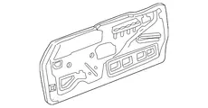 PANEL,FRT S/D TR(INCLS 1,2,4,10,23,28)(GRAY)(W/MAP POCKET) 15711656 CHEVROLET