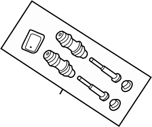ремкомпл. дискового тормоза Maz G03049250 MAZDA