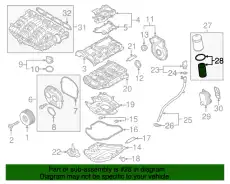 Фильтр масляный VAG 6L115562B