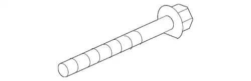 Hexagon Head Bolt !Front Lower \MB 308765 014008 64