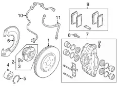 Тормозные колодки дисковые MITSUBISHI 4605A717
