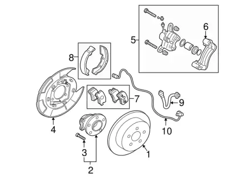 Тормозные колодки дисковые MITSUBISHI 4605A237