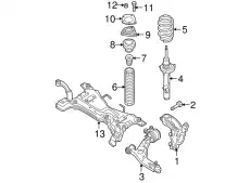 Шаровая опора MAZDA B32H34300A
