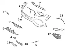 VERKLEIDUNG STOSSFAENGER 1678855103 MB