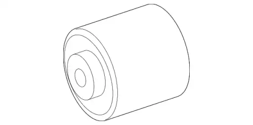 ОПОРА РЫЧАГА ПОДВЕСКИ 167 333 46 00 MB