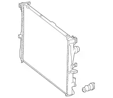 Radiator ! \22>23 MB C 300 2.0L L4 099 500 45 02