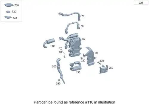 LUFTFILTER STANDHEIZUNG 2234765700 MB