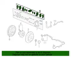 Тормозные колодки дисковые HONDA 43022-S0X-A00