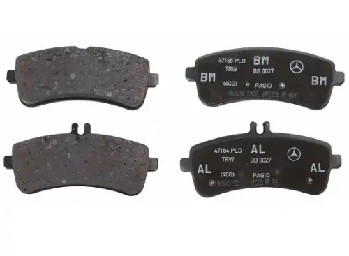 Тормозные колодки дисковые MB 000 420 31 04