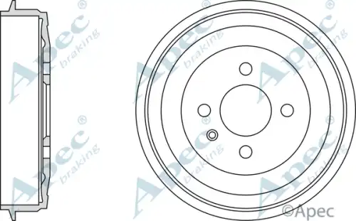 Тормозной барабан APEC BRAKING DRM9509