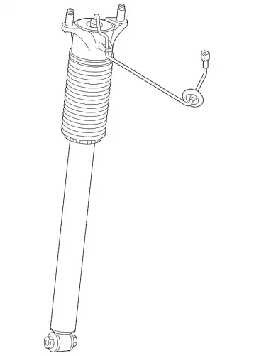 Shock Absorber !Left/Right \21>23 MB GLA 250 2.0L L4 247 320 68 04