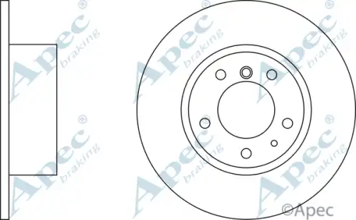 Тормозной диск APEC BRAKING DSK914