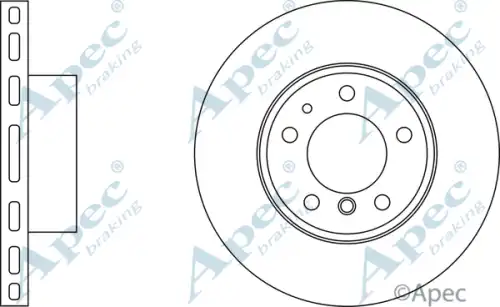Тормозной диск APEC BRAKING DSK920