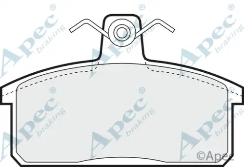 колодки дисковые торм. перед. Suz PAD736 APEC BRAKING