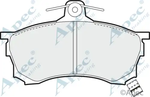 колодки дисковые торм. перед. Mits PAD879 APEC BRAKING