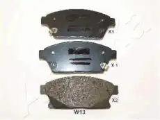 Тормозные колодки дисковые ASHIKA 50-0W-W13