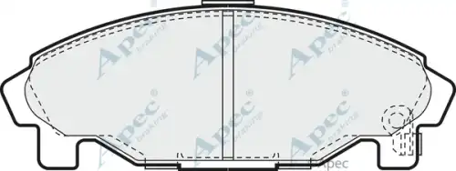 колодки дисковые торм. перед. Daih PAD952 APEC BRAKING