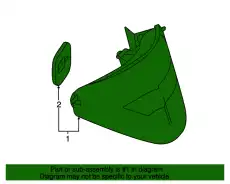 Combo Lamp Assembly !Rear Right Outer \14>17 MB E 400 3.0L V6 207 906 36 00 64