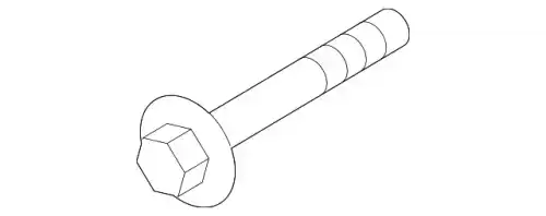 БОЛТ М6 1163308976K MOBIS