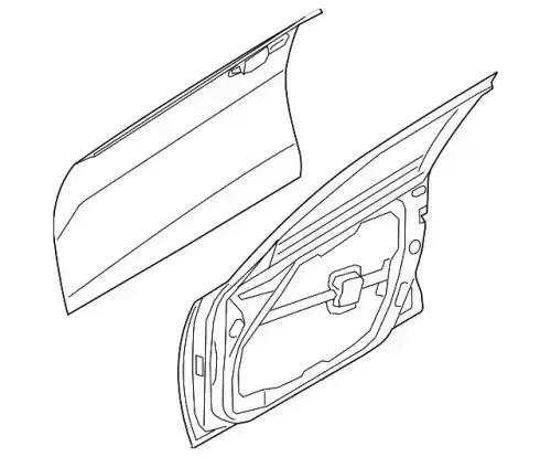ДВЕРЬ 76003D4000P MOBIS