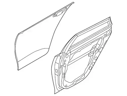 ДВЕРЬ 77003D4000P MOBIS