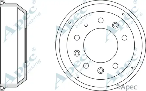 Тормозной барабан DRM9904 APEC BRAKING