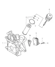 Фильтр масляный DODGE 5080244AB