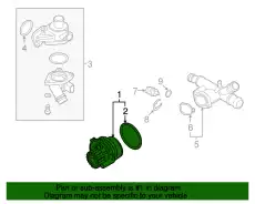 помпа Audi 06J121026AN VAG