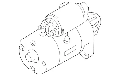 Стартер MITSUBISHI MN153444