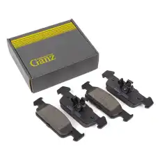Тормозные колодки дисковые GANZ GIJ09186
