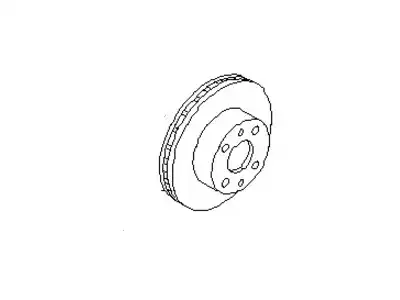 Тормозной диск NISSAN 40206 4M402