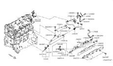 Прокладка коллектора NISSAN 166185M100