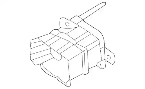 86642N9100 Kyзoвнoй кpoнштeйн MOBIS