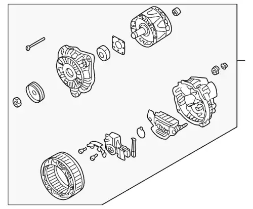 Генератор MITSUBISHI MD375853