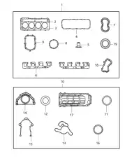 Прокладка ГБЦ JEEP 53021621BC