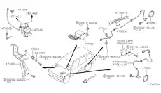 Датчик ABS NISSAN 479110W060