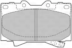 Тормозные колодки дисковые VALEO 670535
