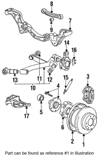 Тормозной диск PORSCHE 951 352 041 01