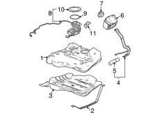 Элемент системы питания 10376291 PONTIAC