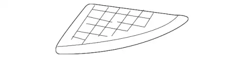 Катафот (световозвращатель) PORSCHE 996 631 046 00