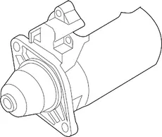 Стартер PORSCHE 012 911 023 G